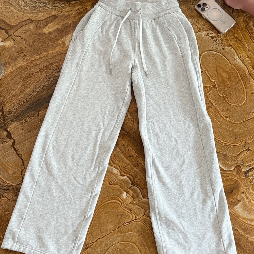 Lululemon Athletica Light Gray Kids Joggers